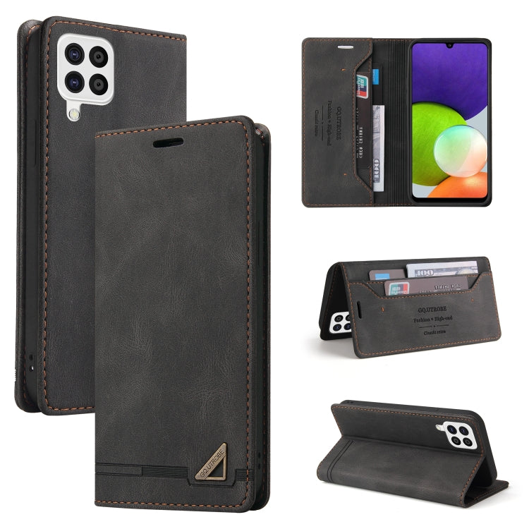 Skin Feel Anti-theft Brush Horizontal Flip Leather Case with Holder & Card Slots & Wallet, For Samsung Galaxy A22 5G, For Samsung Galaxy A22 4G, For Samsung Galaxy A31, For Samsung Galaxy A32 4G, For Samsung Galaxy A32 5G, For Samsung Galaxy A40       ...