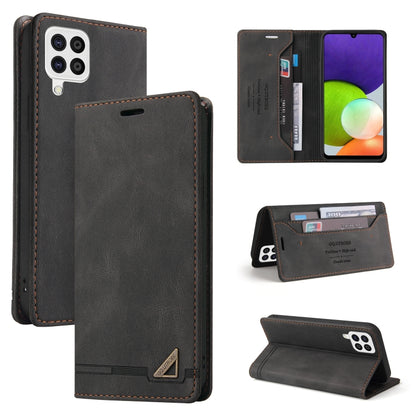 Skin Feel Anti-theft Brush Horizontal Flip Leather Case with Holder & Card Slots & Wallet, For Samsung Galaxy A22 5G, For Samsung Galaxy A22 4G, For Samsung Galaxy A31, For Samsung Galaxy A32 4G, For Samsung Galaxy A32 5G, For Samsung Galaxy A40       ...