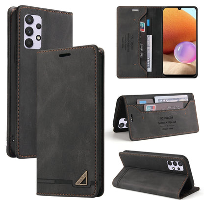Skin Feel Anti-theft Brush Horizontal Flip Leather Case with Holder & Card Slots & Wallet, For Samsung Galaxy A22 5G, For Samsung Galaxy A22 4G, For Samsung Galaxy A31, For Samsung Galaxy A32 4G, For Samsung Galaxy A32 5G, For Samsung Galaxy A40       ...