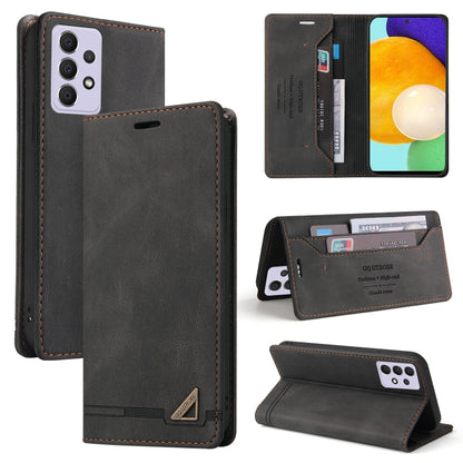 Skin Feel Anti-theft Brush Horizontal Flip Leather Case with Holder & Card Slots & Wallet, For Samsung Galaxy A22 5G, For Samsung Galaxy A22 4G, For Samsung Galaxy A31, For Samsung Galaxy A32 4G, For Samsung Galaxy A32 5G, For Samsung Galaxy A40       ...