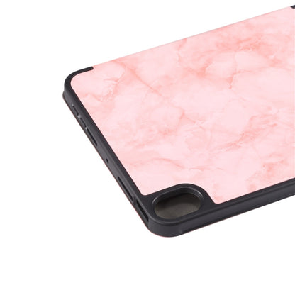 Marble Texture Smart Leather Tablet Case with 3-Folding Holder & Pen Slot, For iPad mini 6 / mini 2024
