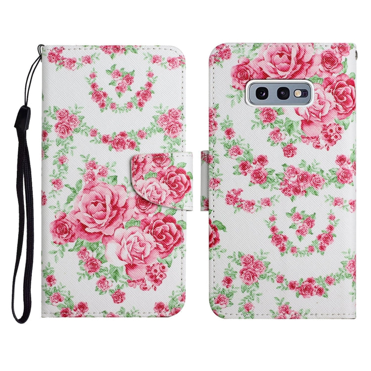 Painted Pattern Horizontal Flip Leather Case with Holder & Card Slot & Wallet, For Samsung Galaxy S10e, For Samsung Galaxy S20