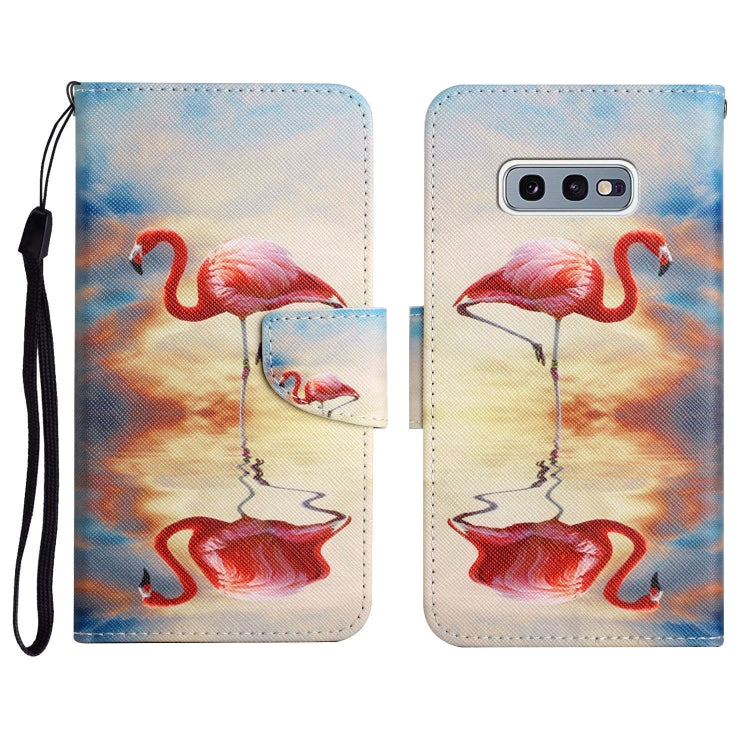 Painted Pattern Horizontal Flip Leather Case with Holder & Card Slot & Wallet, For Samsung Galaxy S10e, For Samsung Galaxy S20
