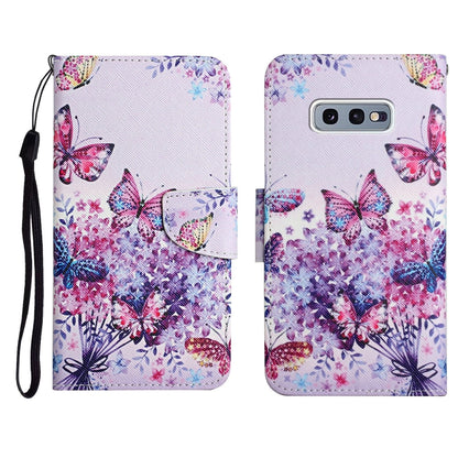 Painted Pattern Horizontal Flip Leather Case with Holder & Card Slot & Wallet, For Samsung Galaxy S10e, For Samsung Galaxy S20