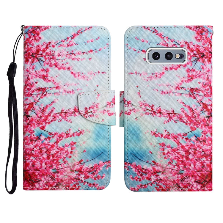 Painted Pattern Horizontal Flip Leather Case with Holder & Card Slot & Wallet, For Samsung Galaxy S10e, For Samsung Galaxy S20