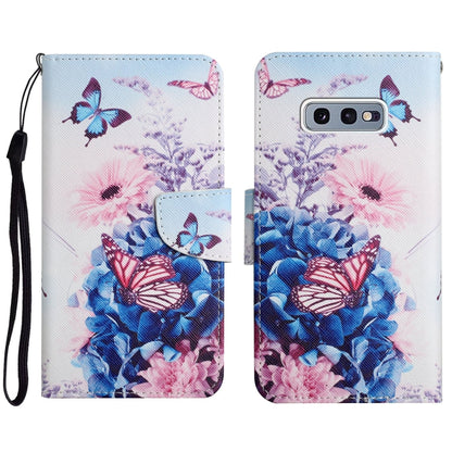 Painted Pattern Horizontal Flip Leather Case with Holder & Card Slot & Wallet, For Samsung Galaxy S10e, For Samsung Galaxy S20