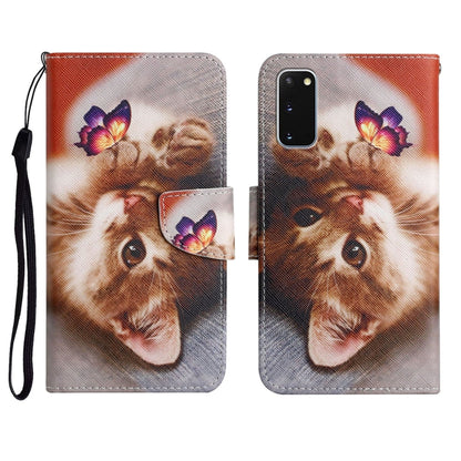 Painted Pattern Horizontal Flip Leather Case with Holder & Card Slot & Wallet, For Samsung Galaxy S10e, For Samsung Galaxy S20