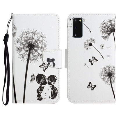Painted Pattern Horizontal Flip Leather Case with Holder & Card Slot & Wallet, For Samsung Galaxy S10e, For Samsung Galaxy S20