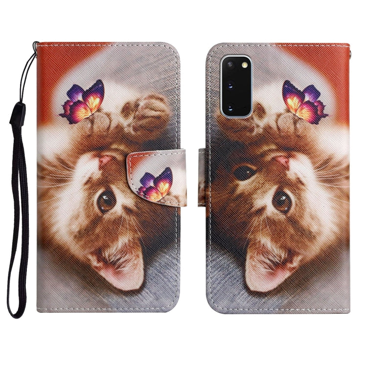 Painted Pattern Horizontal Flip Leather Case with Holder & Card Slot & Wallet, For Samsung Galaxy S20 FE, For Samsung Galaxy S20+