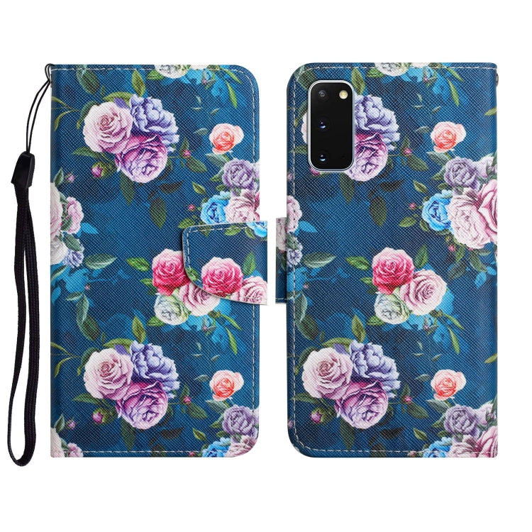 Painted Pattern Horizontal Flip Leather Case with Holder & Card Slot & Wallet, For Samsung Galaxy S20 FE, For Samsung Galaxy S20+