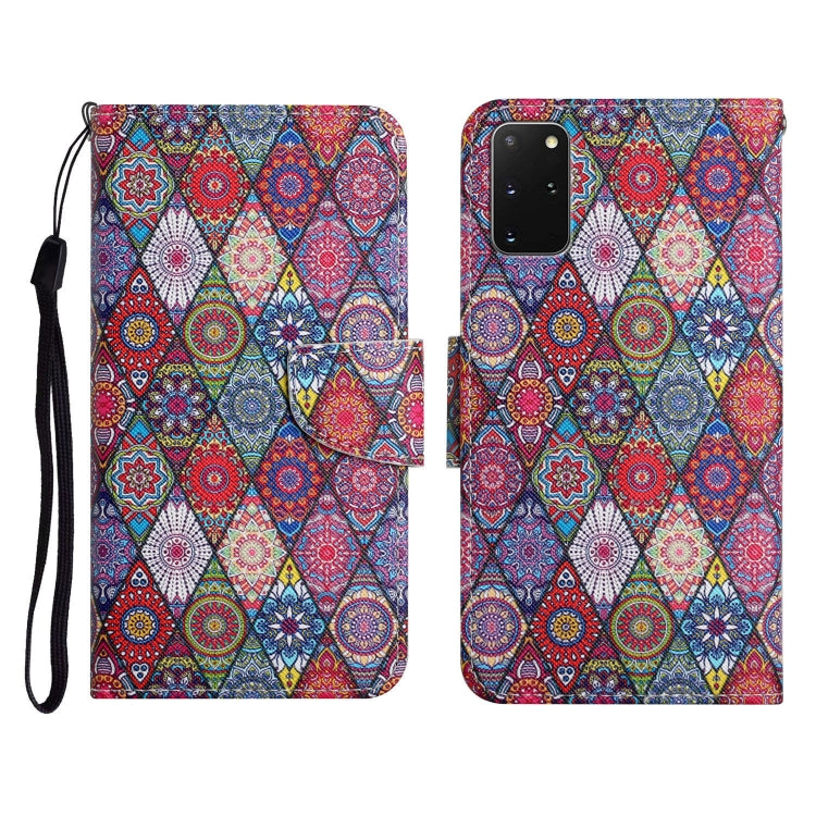 Painted Pattern Horizontal Flip Leather Case with Holder & Card Slot & Wallet, For Samsung Galaxy S20 FE, For Samsung Galaxy S20+
