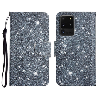 Painted Pattern Horizontal Flip Leather Case with Holder & Card Slot & Wallet, For Samsung Galaxy S20 Ultra, For Samsung Galaxy S21 5G