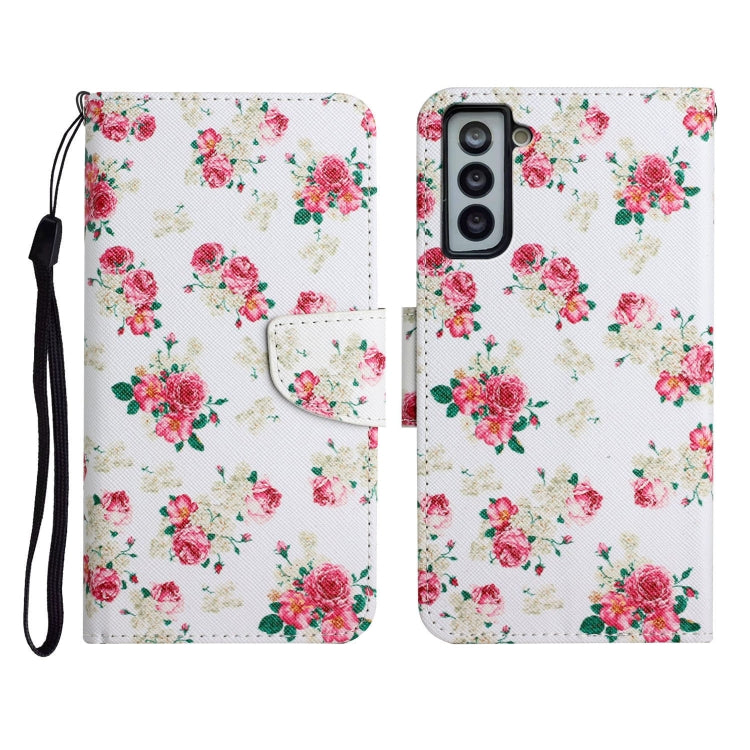 Painted Pattern Horizontal Flip Leather Case with Holder & Card Slot & Wallet, For Samsung Galaxy S20 Ultra, For Samsung Galaxy S21 5G