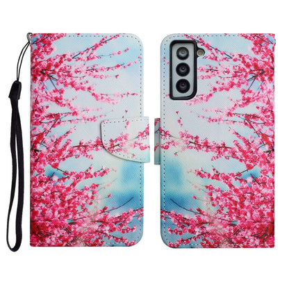 Painted Pattern Horizontal Flip Leather Case with Holder & Card Slot & Wallet, For Samsung Galaxy S20 Ultra, For Samsung Galaxy S21 5G