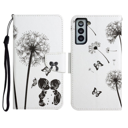 Painted Pattern Horizontal Flip Leather Case with Holder & Card Slot & Wallet, For Samsung Galaxy S21 FE 5G, For Samsung Galaxy S21+ 5G