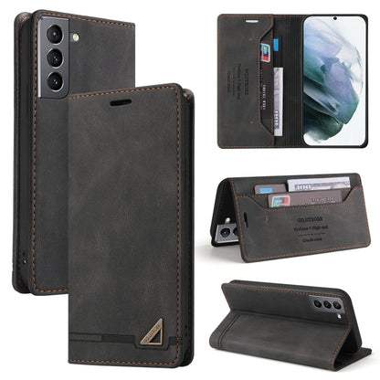 Skin Feel Anti-theft Brush Horizontal Flip Leather Case with Holder & Card Slots & Wallet, For Samsung Galaxy S21 5G, For Samsung Galaxy S21+ 5G, For Samsung Galaxy S21 Ultra 5G, For Samsung Galaxy S21 FE 5G, For Samsung Galaxy S20                     ...