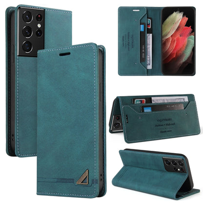 Skin Feel Anti-theft Brush Horizontal Flip Leather Case with Holder & Card Slots & Wallet, For Samsung Galaxy S21 5G, For Samsung Galaxy S21+ 5G, For Samsung Galaxy S21 Ultra 5G, For Samsung Galaxy S21 FE 5G, For Samsung Galaxy S20                     ...