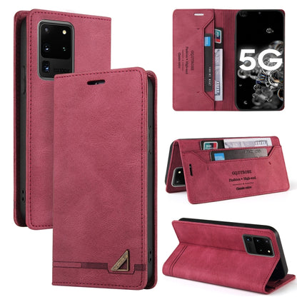 Skin Feel Anti-theft Brush Horizontal Flip Leather Case with Holder & Card Slots & Wallet, For Samsung Galaxy S21 5G, For Samsung Galaxy S21+ 5G, For Samsung Galaxy S21 Ultra 5G, For Samsung Galaxy S21 FE 5G, For Samsung Galaxy S20                     ...
