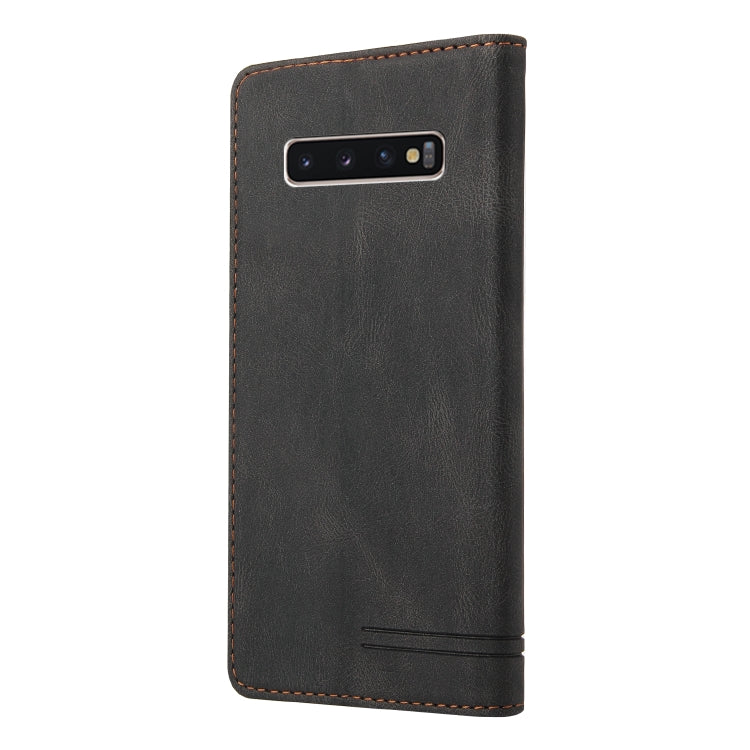 Skin Feel Anti-theft Brush Horizontal Flip Leather Case with Holder & Card Slots & Wallet, For Samsung Galaxy S10, For Samsung Galaxy S10+, For Samsung Galaxy Note9, For Samsung Galaxy A71 4G, For Samsung Galaxy A71 5G, For Samsung Galaxy A72 5G / 4G  ...