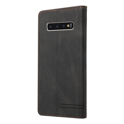 Skin Feel Anti-theft Brush Horizontal Flip Leather Case with Holder & Card Slots & Wallet, For Samsung Galaxy S10, For Samsung Galaxy S10+, For Samsung Galaxy Note9, For Samsung Galaxy A71 4G, For Samsung Galaxy A71 5G, For Samsung Galaxy A72 5G / 4G  ...