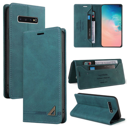 Skin Feel Anti-theft Brush Horizontal Flip Leather Case with Holder & Card Slots & Wallet, For Samsung Galaxy S10, For Samsung Galaxy S10+, For Samsung Galaxy Note9, For Samsung Galaxy A71 4G, For Samsung Galaxy A71 5G, For Samsung Galaxy A72 5G / 4G  ...