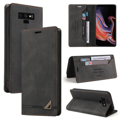 Skin Feel Anti-theft Brush Horizontal Flip Leather Case with Holder & Card Slots & Wallet, For Samsung Galaxy S10, For Samsung Galaxy S10+, For Samsung Galaxy Note9, For Samsung Galaxy A71 4G, For Samsung Galaxy A71 5G, For Samsung Galaxy A72 5G / 4G  ...