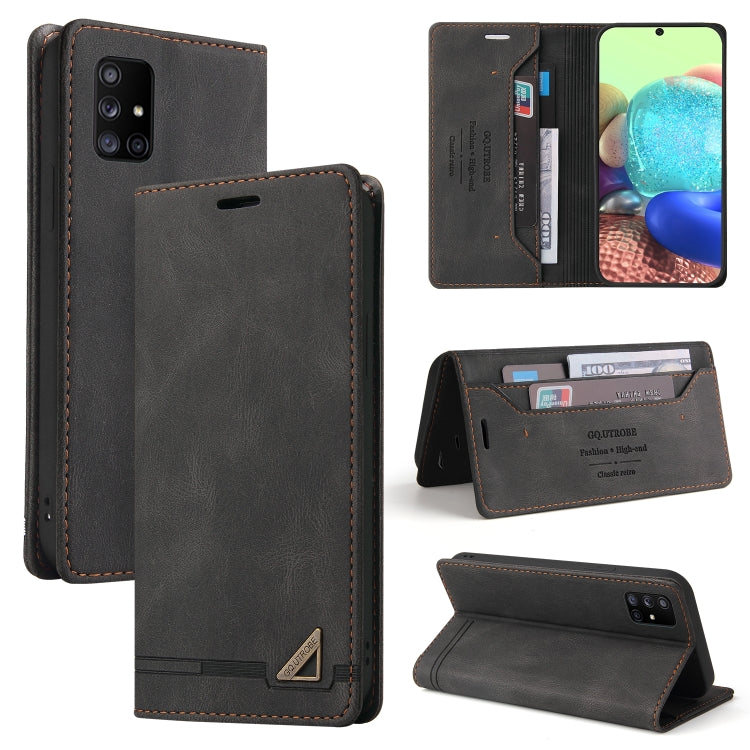 Skin Feel Anti-theft Brush Horizontal Flip Leather Case with Holder & Card Slots & Wallet, For Samsung Galaxy S10, For Samsung Galaxy S10+, For Samsung Galaxy Note9, For Samsung Galaxy A71 4G, For Samsung Galaxy A71 5G, For Samsung Galaxy A72 5G / 4G  ...