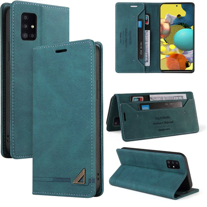 Skin Feel Anti-theft Brush Horizontal Flip Leather Case with Holder & Card Slots & Wallet, For Samsung Galaxy S10, For Samsung Galaxy S10+, For Samsung Galaxy Note9, For Samsung Galaxy A71 4G, For Samsung Galaxy A71 5G, For Samsung Galaxy A72 5G / 4G  ...