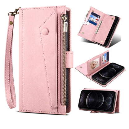 Retro Frosted Horizontal Flip Leather Case with Holder & Card Slot & Wallet & Zipper Pocket & Lanyard, For Samsung Galaxy A42 / M42 5G