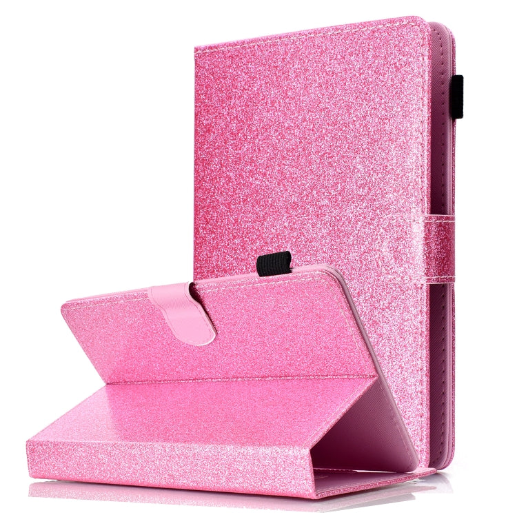 Varnish Glitter Powder Horizontal Flip Leather Case with Holder & Card Slot, For Galaxy Tab S6, For 7 inch Tablet, For 8 inch Tablet, For 10 inch Tablet