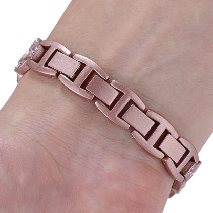 8-shaped Diamond Alloy Replacement Strap Watchband, For Xiaomi Mi Band 6 / 5, For Xiaomi Mi Band 4 / 3
