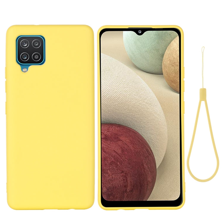 For Samsung Galaxy M32 4G International Version Solid Color Liquid Silicone Dropproof Full Coverage Protective Case, For Samsung Galaxy M32 4G International Version