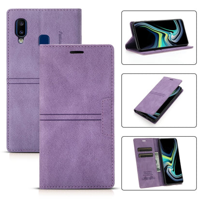 Dream Magnetic Suction Business Horizontal Flip PU Leather Case with Holder & Card Slot & Wallet, For Samsung Galaxy A12, For Samsung Galaxy A42 5G, For Samsung Galaxy A20 / A30, For Samsung Galaxy A20e, For Samsung Galaxy A40, For Samsung Galaxy A21s ...