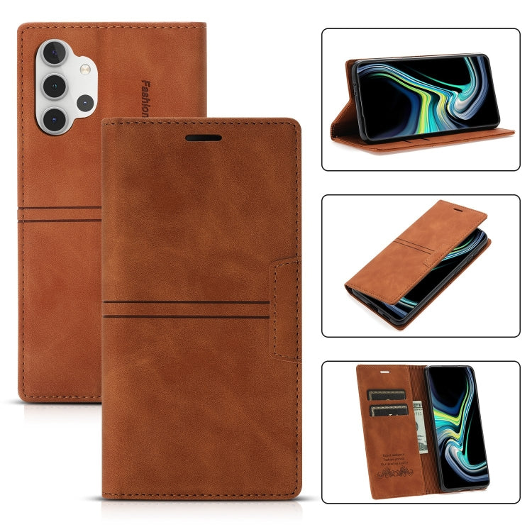 Dream Magnetic Suction Business Horizontal Flip PU Leather Case with Holder & Card Slot & Wallet, For Samsung Galaxy A32 4G, For Samsung Galaxy A52 5G / 4G, For Samsung Galaxy A72 5G / 4G, For Samsung Galaxy A82 5G, For Samsung Galaxy A50 / A30s / A50s...