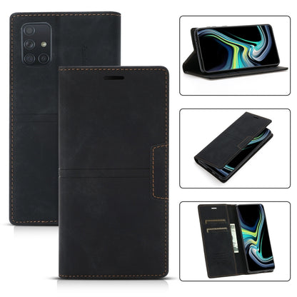Dream Magnetic Suction Business Horizontal Flip PU Leather Case with Holder & Card Slot & Wallet, For Samsung Galaxy A91, For Samsung Galaxy A71 5G, For Samsung Galaxy A51 5G, For Samsung Galaxy A51 4G, For Samsung Galaxy Note9, For Samsung Galaxy Note...