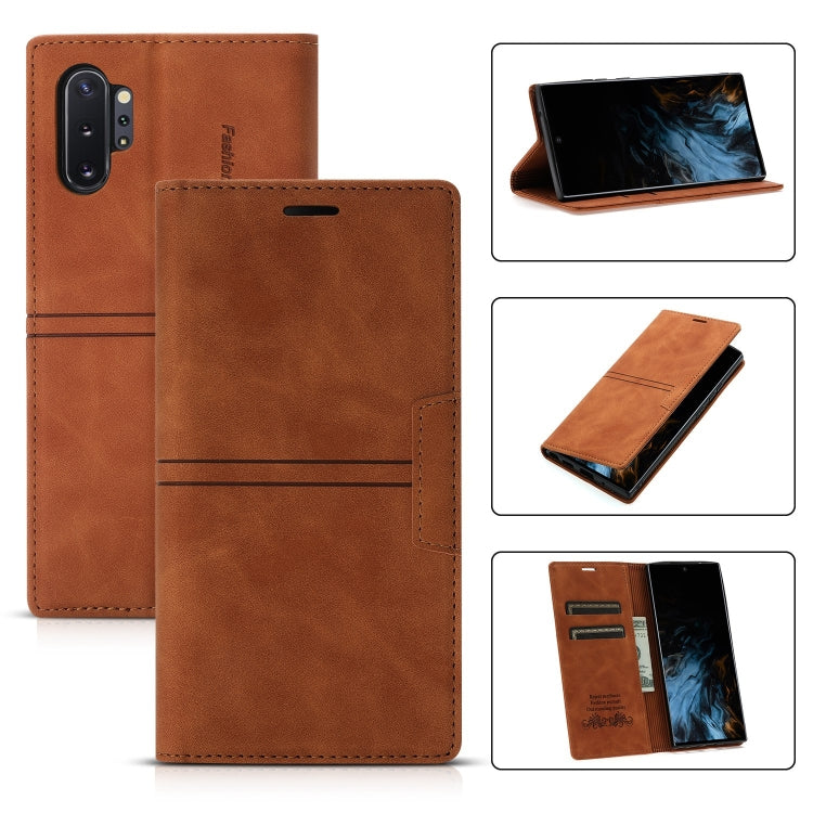 Dream Magnetic Suction Business Horizontal Flip PU Leather Case with Holder & Card Slot & Wallet, For Samsung Galaxy A91, For Samsung Galaxy A71 5G, For Samsung Galaxy A51 5G, For Samsung Galaxy A51 4G, For Samsung Galaxy Note9, For Samsung Galaxy Note...