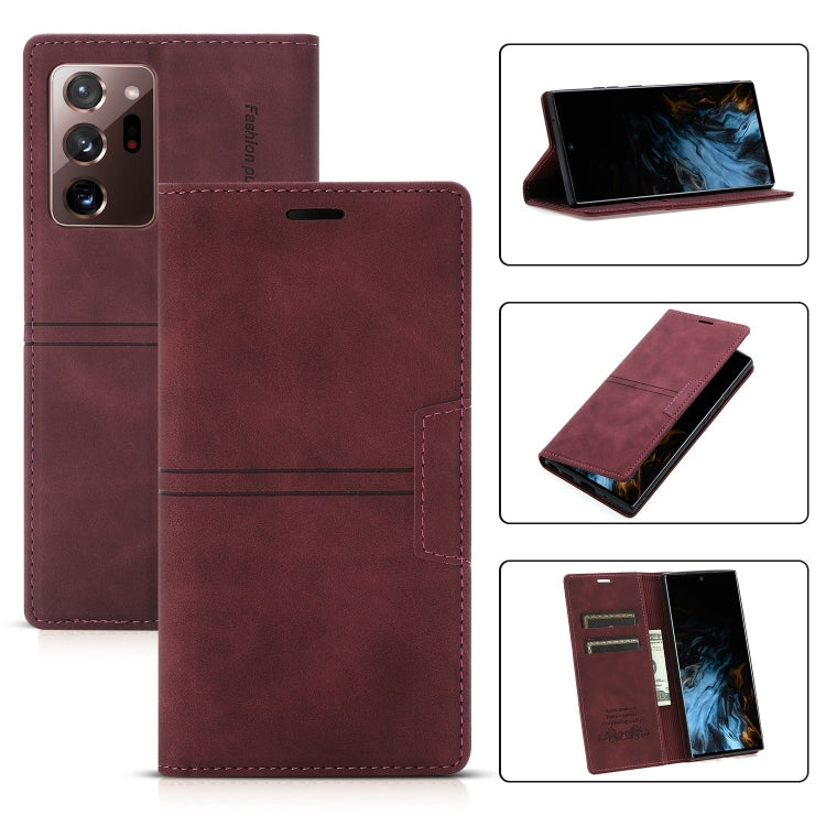 Dream Magnetic Suction Business Horizontal Flip PU Leather Case with Holder & Card Slot & Wallet, For Samsung Galaxy A91, For Samsung Galaxy A71 5G, For Samsung Galaxy A51 5G, For Samsung Galaxy A51 4G, For Samsung Galaxy Note9, For Samsung Galaxy Note...