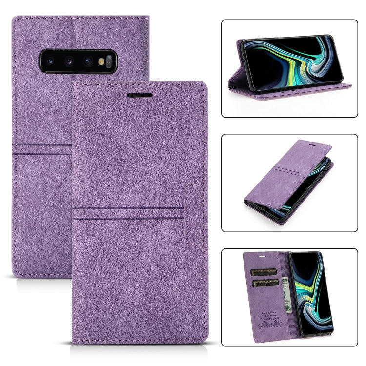 Dream Magnetic Suction Business Horizontal Flip PU Leather Case with Holder & Card Slot & Wallet, For Samsung Galaxy Note20 Ultra, For Samsung Galaxy S9+, For Samsung Galaxy S9, For Samsung Galaxy S10, For Samsung Galaxy S10+, For Samsung Galaxy S10e  ...