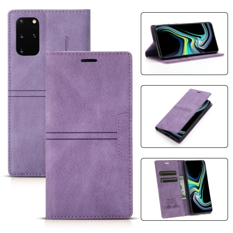 Dream Magnetic Suction Business Horizontal Flip PU Leather Case with Holder & Card Slot & Wallet, For Samsung Galaxy Note20 Ultra, For Samsung Galaxy S9+, For Samsung Galaxy S9, For Samsung Galaxy S10, For Samsung Galaxy S10+, For Samsung Galaxy S10e  ...