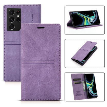 Dream Magnetic Suction Business Horizontal Flip PU Leather Case with Holder & Card Slot & Wallet, For Samsung Galaxy S20 FE, For Samsung Galaxy S20 Ultra, For Samsung Galaxy S21+ 5G, For Samsung Galaxy S21 5G, For Samsung Galaxy S21 FE 5G              ...