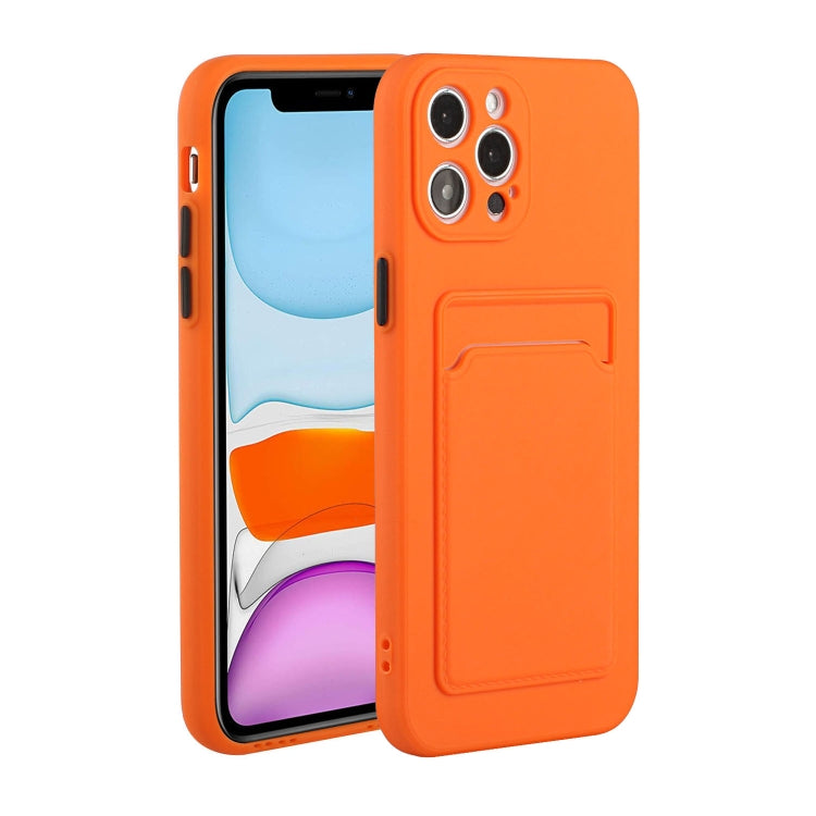 Card Slot Design Shockproof TPU Protective Case, For iPhone 13 Pro Max, For iPhone 13 Pro, For iPhone 13, For iPhone 13 mini