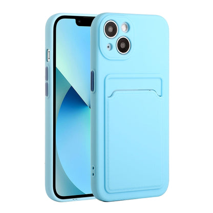 Card Slot Design Shockproof TPU Protective Case, For iPhone 13 Pro Max, For iPhone 13 Pro, For iPhone 13, For iPhone 13 mini