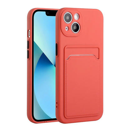 Card Slot Design Shockproof TPU Protective Case, For iPhone 13 Pro Max, For iPhone 13 Pro, For iPhone 13, For iPhone 13 mini