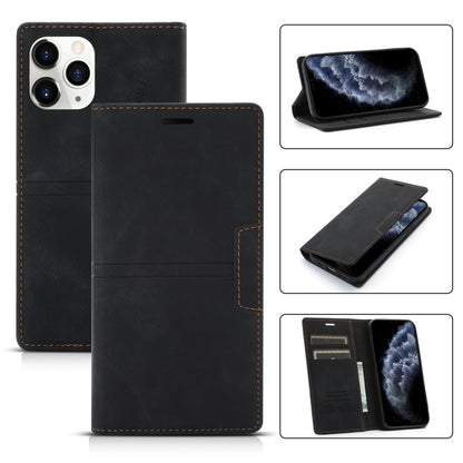 Dream Magnetic Suction Business Horizontal Flip PU Leather Case with Holder & Card Slot & Wallet, For iPhone 11 Pro, For iPhone 11 Pro Max, For iPhone X / XS, For iPhone XR, For iPhone XS Max, For iPhone SE 2022 / SE 2020 / 8 / 7                       ...