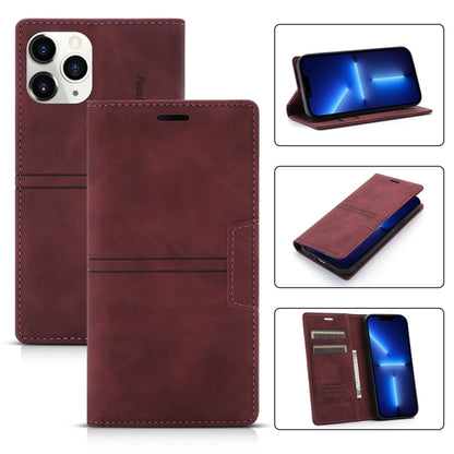 Dream Magnetic Suction Business Horizontal Flip PU Leather Case with Holder & Card Slot & Wallet, For iPhone 11 Pro, For iPhone 11 Pro Max, For iPhone X / XS, For iPhone XR, For iPhone XS Max, For iPhone SE 2022 / SE 2020 / 8 / 7                       ...