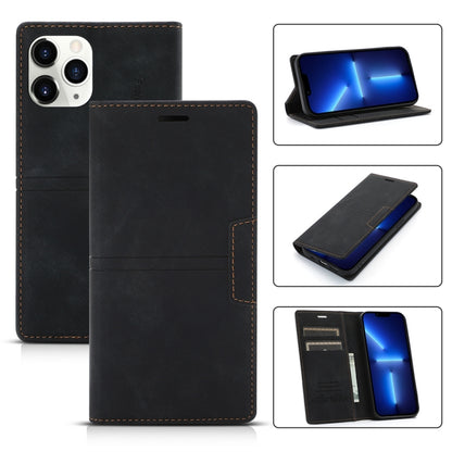 Dream Magnetic Suction Business Horizontal Flip PU Leather Case with Holder & Card Slot & Wallet, For iPhone 11 Pro, For iPhone 11 Pro Max, For iPhone X / XS, For iPhone XR, For iPhone XS Max, For iPhone SE 2022 / SE 2020 / 8 / 7                       ...