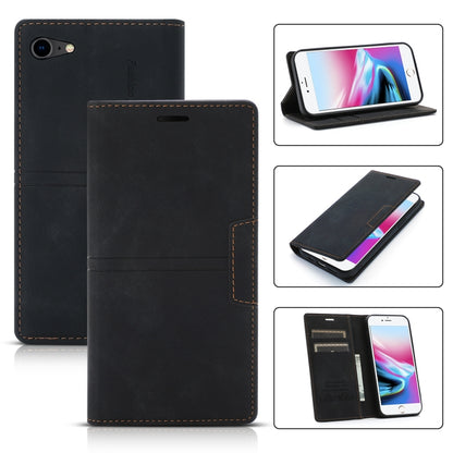 Dream Magnetic Suction Business Horizontal Flip PU Leather Case with Holder & Card Slot & Wallet, For iPhone 11 Pro, For iPhone 11 Pro Max, For iPhone X / XS, For iPhone XR, For iPhone XS Max, For iPhone SE 2022 / SE 2020 / 8 / 7                       ...
