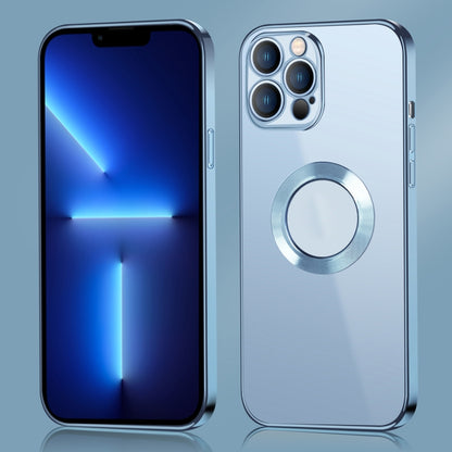 9D Electroplated Edge Metal Ring Clear PC + TPU Shockproof Case, For iPhone 13, For iPhone 13 Pro, For iPhone 13 Pro Max, For iPhone 12, For iPhone 12 Pro, For iPhone 12 Pro Max, For iPhone 11, For iPhone 11 Pro Max