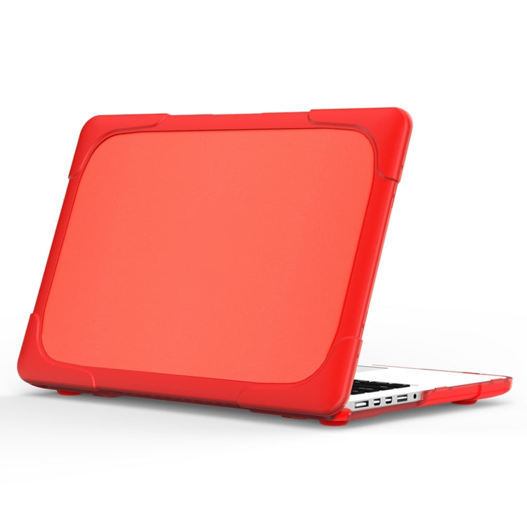 TPU + PC Two Color Laptop Protective Case, For MacBook Air 13.3 inch A1932 (2018), For MacBook Pro 13.3 inch with Touch Bar (A2159 / A1989)
