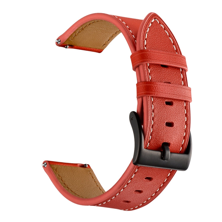 Leather Replacement Strap Watchband, For Samsung Galaxy Watch 3 41mm, For Samsung Galaxy Watch 3 45mm, For Samsung Galaxy Watch 42mm, For Samsung Galaxy Watch 46mm